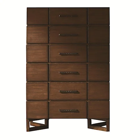 Ten Drawer Skyline Chest